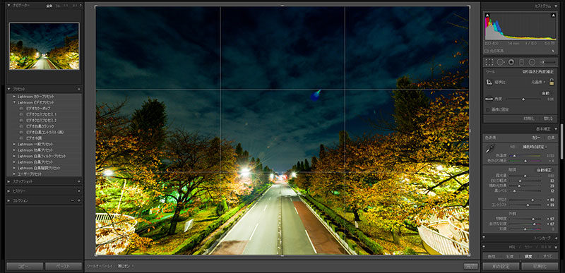 撮影した画像の分析