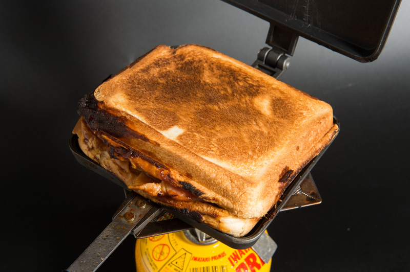 バウルーでのホットサンド