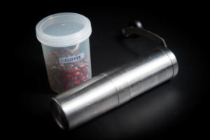 登山で豆から挽いたコーヒーを飲むならポーレックスのコーヒーミル ポーレックスのコーヒーミル