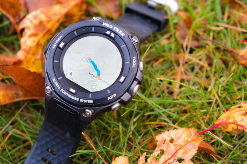 PRO TREK Smart WSD-F20を登山で使う