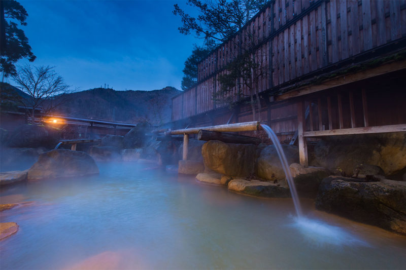 平湯館露天風呂 山伏の湯