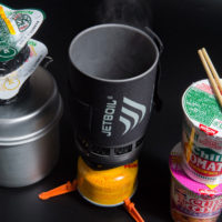 ジェットボイルでラーメンを食べる苦難